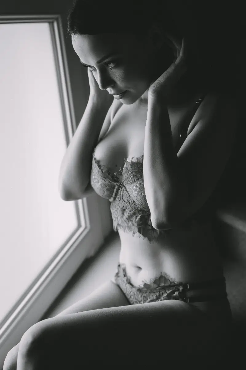 Portrait boudoir en studio privé, Haute-Vienne